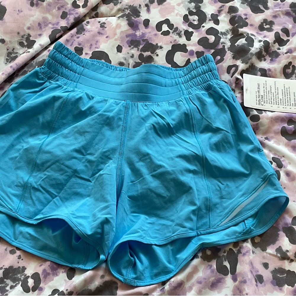 Lululemon Athletica Blue Athletic Shorts Lightweight Running